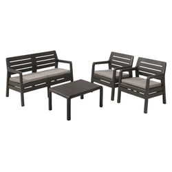 Set mobilier de gradina Keter Delano (Graphite)