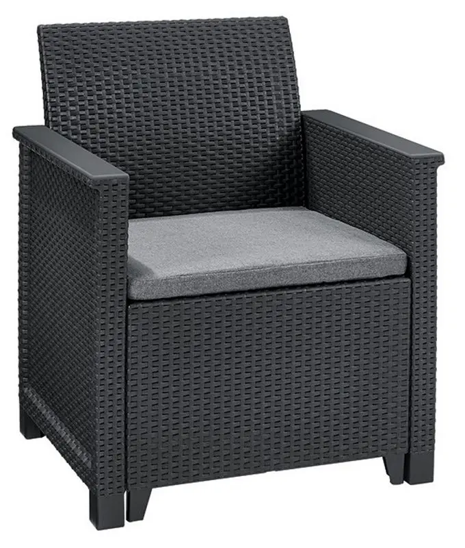 Set mobilier de gradina Keter Elodie 5 (Graphite) - 3