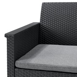 Set mobilier de gradina Keter Elodie 5 (Graphite) Thumb