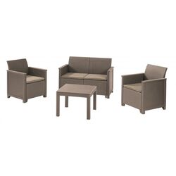 Set mobilier de gradina Keter Elodie (Cappuccino)