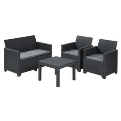 Комплект садовой мебели Keter Elodie (Graphite) Thumb