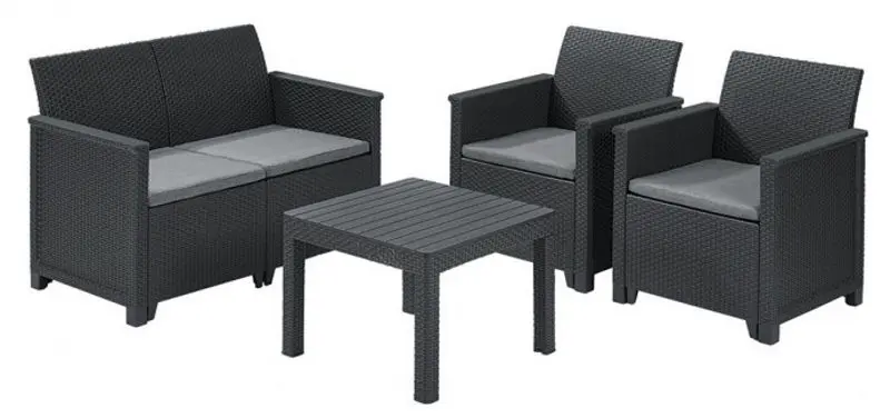 Комплект садовой мебели Keter Elodie (Graphite) - 2