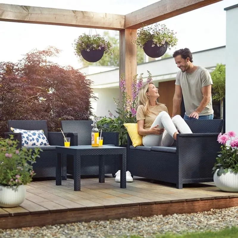 Комплект садовой мебели Keter Elodie (Graphite) - 6