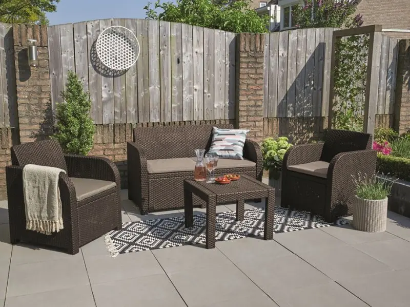 Set mobilier de gradina Keter Georgia (Brown) - 3