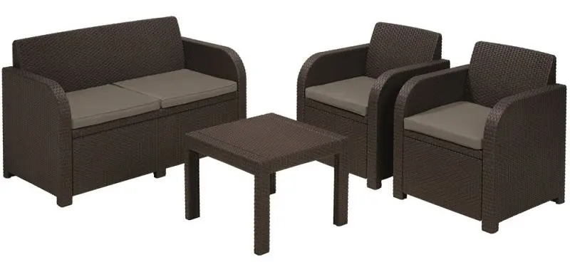Set mobilier de gradina Keter Georgia (Brown)