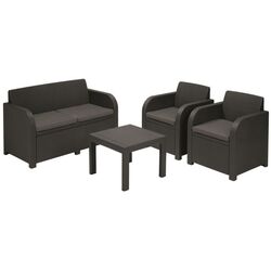 Set mobilier de gradina Keter Georgia (Graphite)