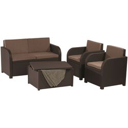 Set mobilier de gradina Keter Modena (Brown)