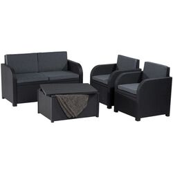 Set mobilier de gradina Keter Modena (Graphite) Thumb