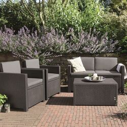 Set mobilier de gradina Keter Monaco (Graphite) Thumb