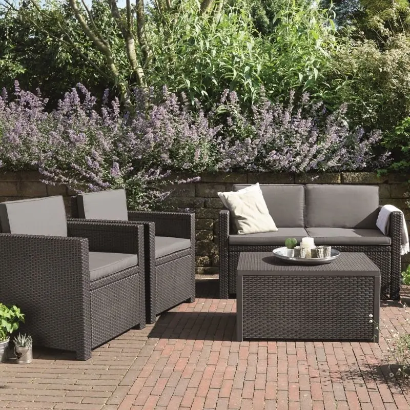 Set mobilier de gradina Keter Monaco (Graphite) - 3