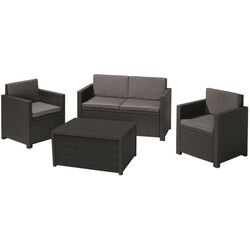 Set mobilier de gradina Keter Monaco (Graphite)