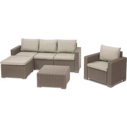 Set mobilier de gradina Keter Moorea Set Unity (Cappuccino)