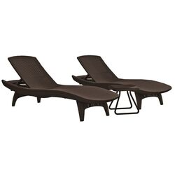 Set mobilier de gradina Keter Pacific (Brown)