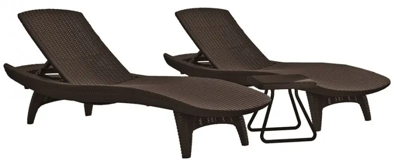Set mobilier de gradina Keter Pacific (Brown)