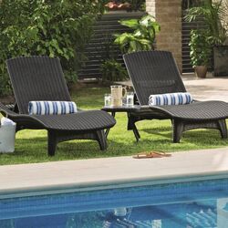 Set mobilier de gradina Keter Pacific (Cappuccino) Thumb