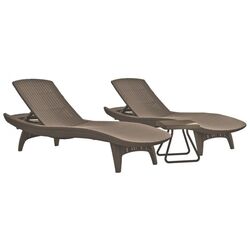 Set mobilier de gradina Keter Pacific (Cappuccino)