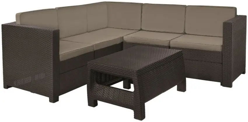 Set mobilier de grădină Keter Provence 227777 (Brown)