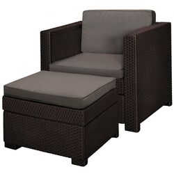 Set mobilier de gradina Keter Provence Chillout (Brown)