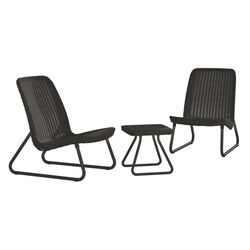 Set mobilier de gradina Keter Rio Patio (Anthracite)
