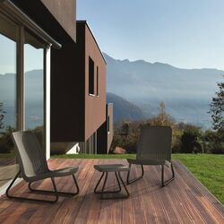 Set mobilier de gradina Keter Rio Patio (Anthracite) Thumb