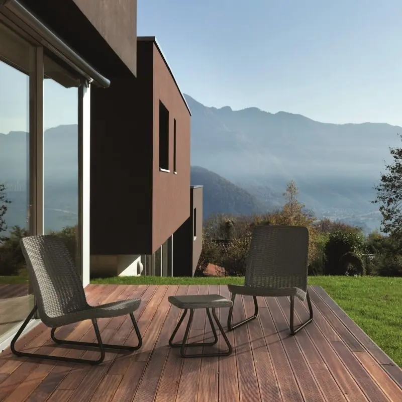 Set mobilier de gradina Keter Rio Patio (Anthracite) - 2