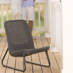 Set mobilier de gradina Keter Rio Patio (Anthracite) Thumb