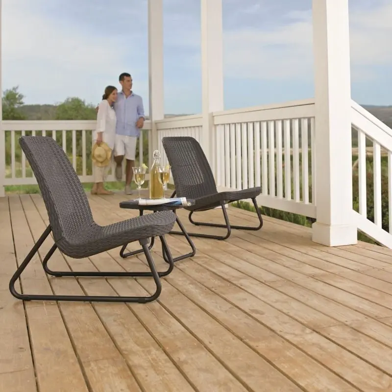 Set mobilier de gradina Keter Rio Patio (Anthracite) - 5