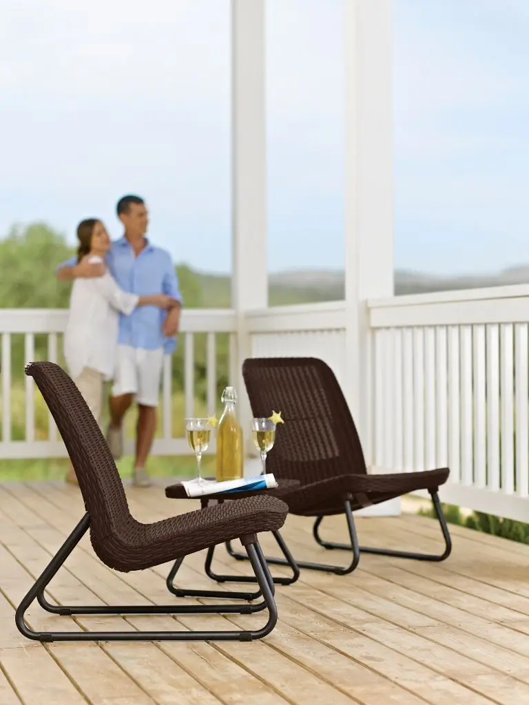 Set mobilier de gradina Keter Rio Patio Set (Brown) - 2