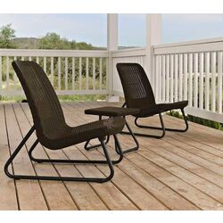 Set mobilier de gradina Keter Rio Patio Set (Brown) Thumb