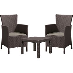 Set mobilier de grădină Keter Rosario Balcony 2332 (Brown/Taupe)