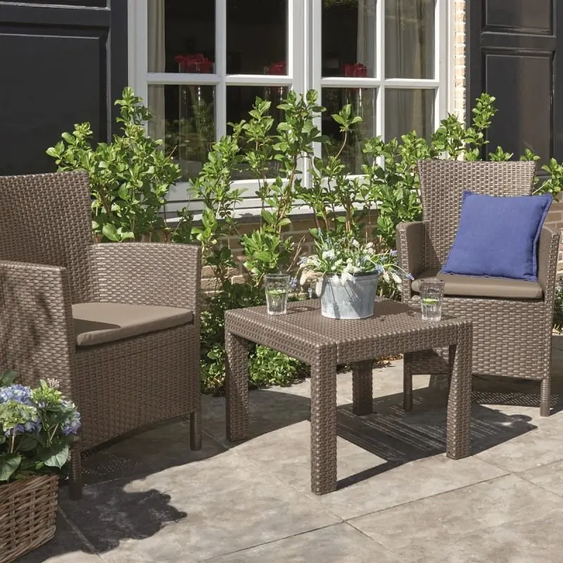 Set mobilier de gradina Keter Rosario (Cappuccino) - 3