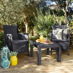 Set mobilier de gradina Keter Rosario (Graphite) Thumb