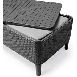 Set mobilier de grădină Keter Salemo 2 1915-0 (Graphite/Grey) Thumb