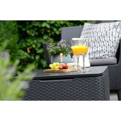 Set mobilier de grădină Keter Salemo 2 1915-0 (Graphite/Grey) Thumb