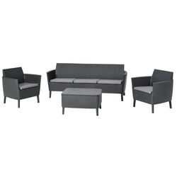 Set mobilier de grădină Keter Salemo 253239 (Graphite/Grey)