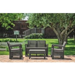Set mobilier de gradina Keter Tarifa (Graphite) Thumb