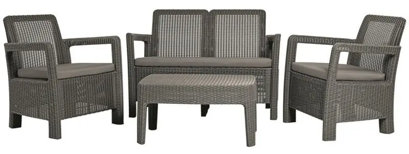 Set mobilier de gradina Keter Tarifa (Graphite)