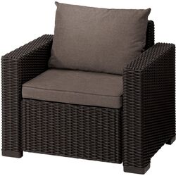 Комплект садовых кресел Keter California Mix&Match 252920 (Brown/Beige) Thumb