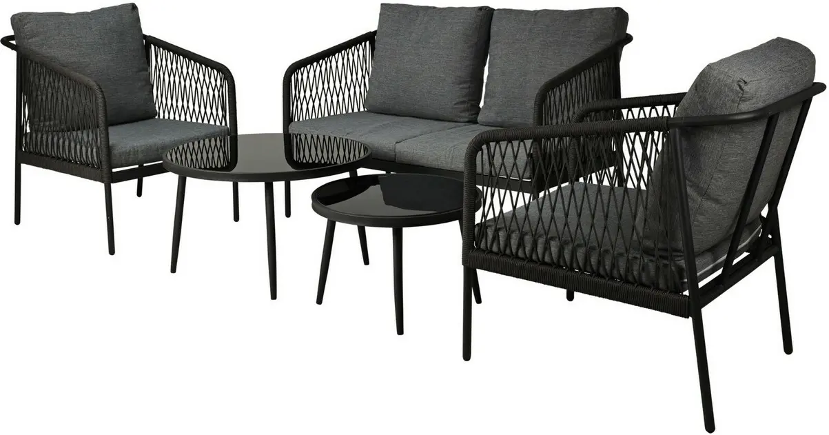 Set mobilier de gradina Koopman 485377 (Grey) - 3