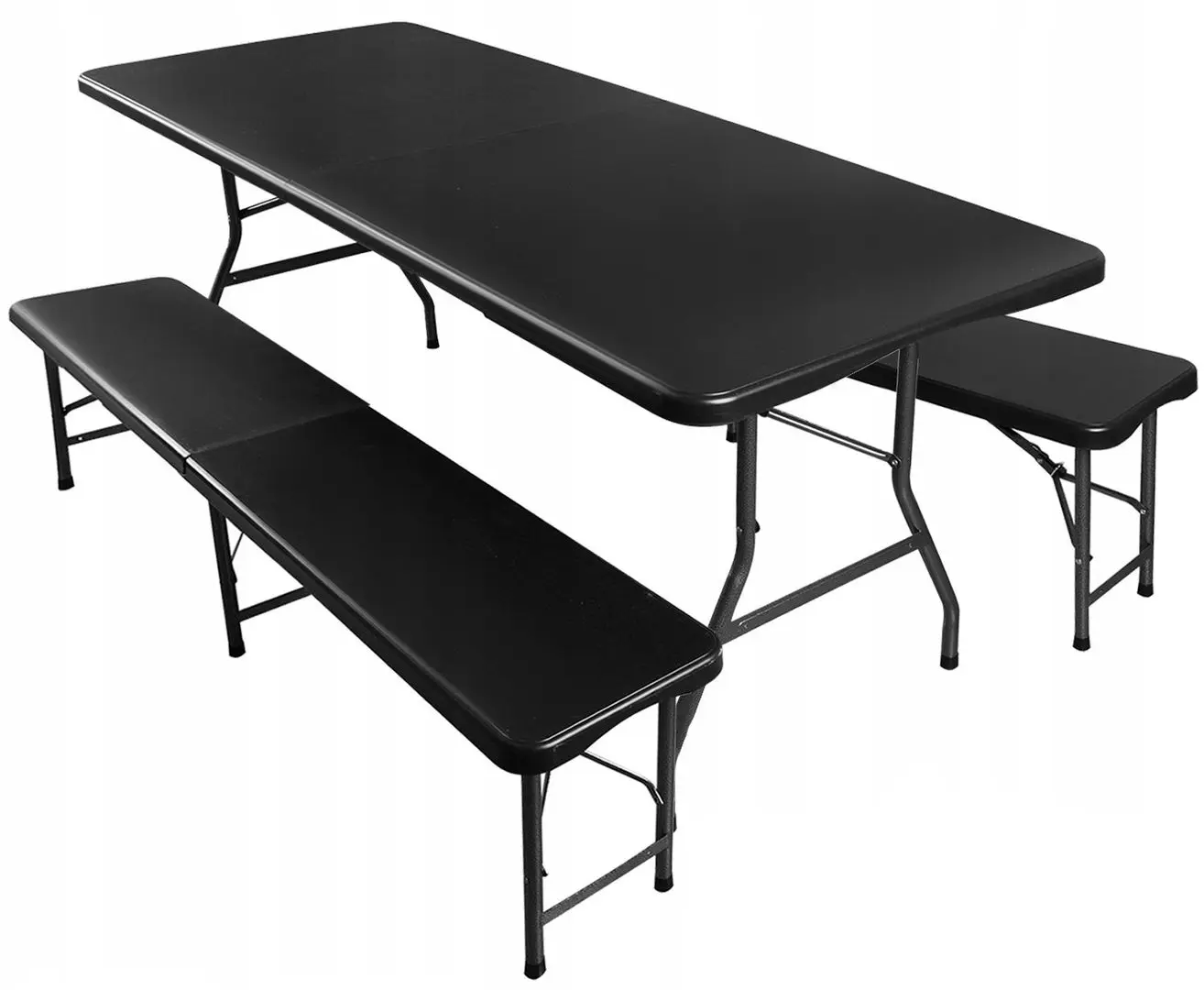 Set mobilier de gradina Malatec Folding (Black)