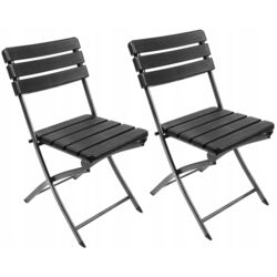 Set scaune de gradina Malatec 12284-IS (Black)
