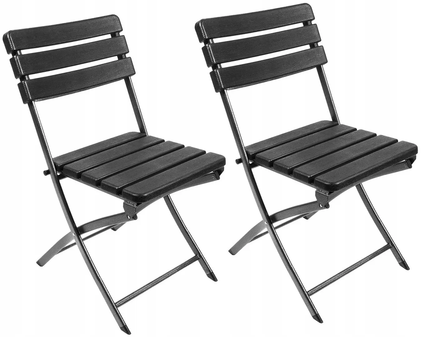 Set scaune de gradina Malatec 12284-IS (Black)