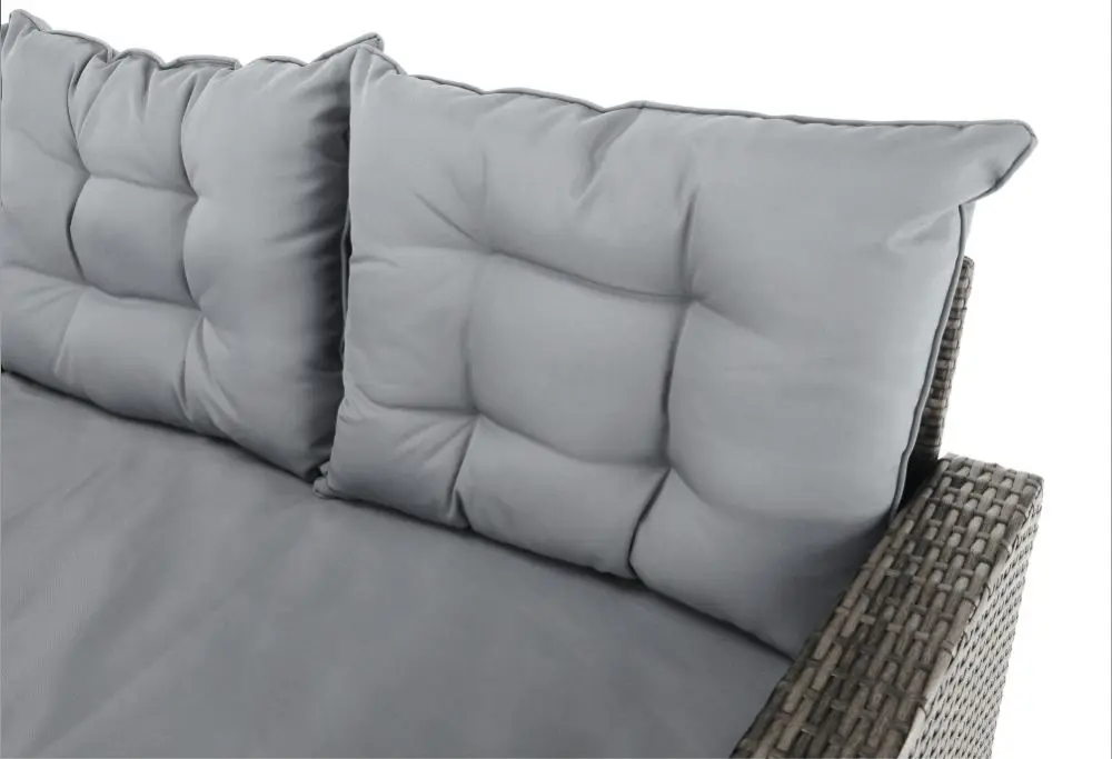 Set mobilier de gradina Mobhaus Aurek (Gray) - 2