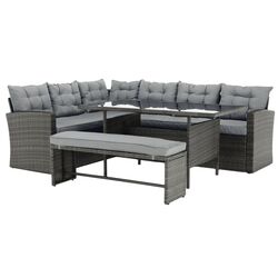 Set mobilier de gradina Mobhaus Aurek (Gray)
