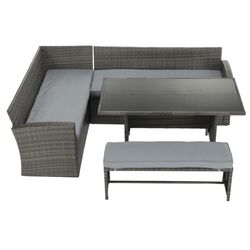 Set mobilier de gradina Mobhaus Aurek (Gray) Thumb