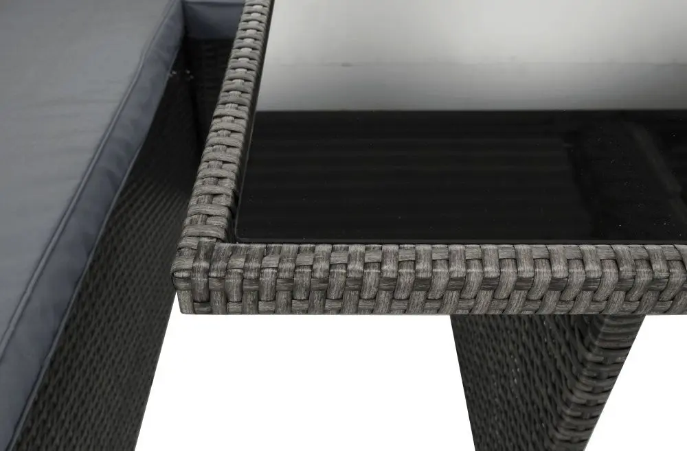Set mobilier de gradina Mobhaus Aurek (Gray) - 6