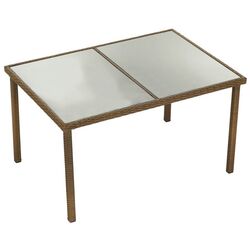 Set mobilier de gradina Mobhaus Garden 6 scaune (Honey/Cream) Thumb