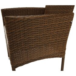 Set mobilier de gradina Mobhaus Garden 6 scaune (Honey/Cream) Thumb