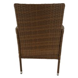 Set mobilier de gradina Mobhaus Garden 6 scaune (Honey/Cream) Thumb