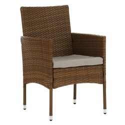 Set mobilier de gradina Mobhaus Garden 6 scaune (Honey/Cream) Thumb